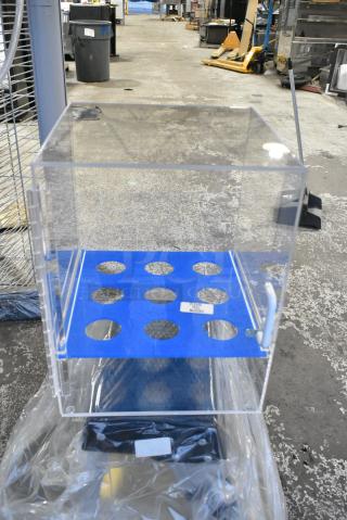 2 BRAND NEW SCRATCH AND DENT! Items Including Cone Cabinet Merchandiser. 2 Times Your Bid!