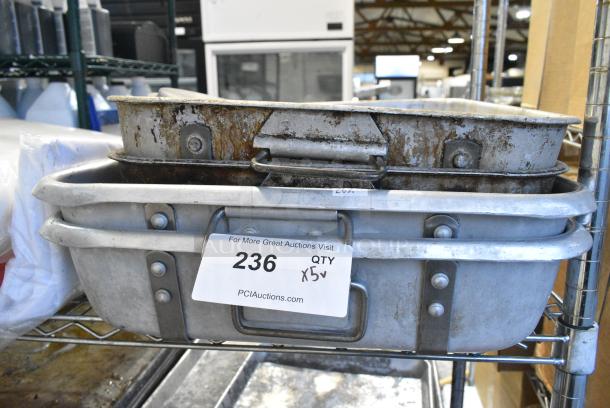 5 Various Metal Baking Pans. 5 Times Your Bid! - Image 1 of 1