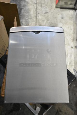 BRAND NEW SCRATCH AND DENT! Bobrick B-270 Stainless Steel Sanitary Napkin Receptacle
