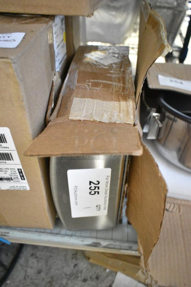 BRAND NEW SCRATCH AND DENT! Bobrick B-270 Stainless Steel Sanitary Napkin Receptacle - Image 2 of 6