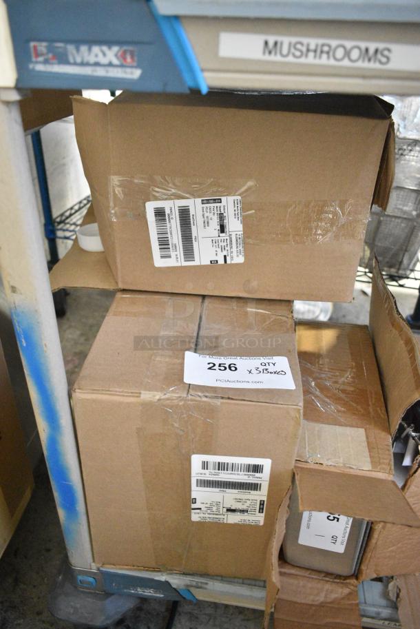 3 BRAND NEW SCRATCH AND DENT! Boxes of Clear Poly Condiment Bottles. 3 Times Your Bid! - Image 2 of 4