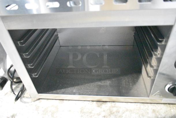 BRAND NEW SCRATCH AND DENT! 2024 Avantco Stainless Steel Commercial 23" Electric Countertop Cheese Melter. 208/240 Volts, 1 Phase. - Image 4 of 7