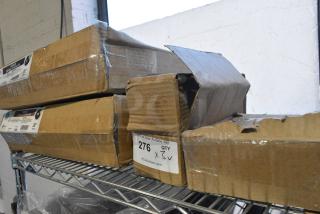 3 BRAND NEW SCRATCH AND DENT! Items Including Chicago Faucets 190-PPNF Push Handle, 611943449407 Deck Mount Metering Sink Single Hole 0.25 Gal/Cycle Max 2.2 GPM w/ MP Metering Cartridge, Warrior Extreme Stripping Pad. 3 Times Your Bid!