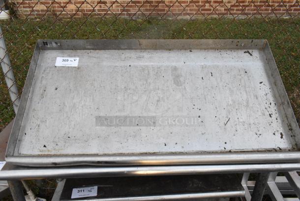 Stainless Steel Wall Mount Shelf. - Image 2 of 5