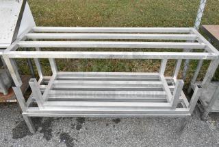 4 Metal Commercial Dunnage Rack. Includes 60x20x12. 4 Times Your Bid!