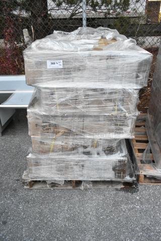 15 BRAND NEW SCRATCH AND DENT! Choice 109CARTBS2GN Small Bus Carts. May Be Missing Pieces. 15 Times Your Bid!