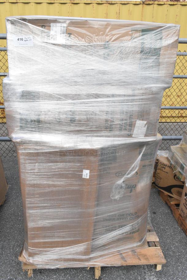 12 BRAND NEW! Boxes Including Choice 32 oz Deli Container, Choice Plastic 16 oz Cold Cups. 12 Times Your Bid! - Image 1 of 9