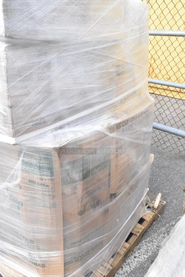 12 BRAND NEW! Boxes Including Choice 32 oz Deli Container, Choice Plastic 16 oz Cold Cups. 12 Times Your Bid! - Image 2 of 9