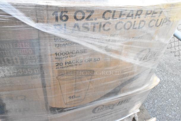 12 BRAND NEW! Boxes Including Choice 32 oz Deli Container, Choice Plastic 16 oz Cold Cups. 12 Times Your Bid! - Image 3 of 9