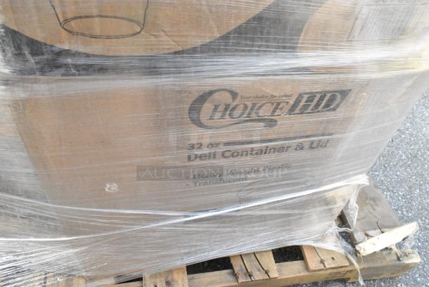 12 BRAND NEW! Boxes Including Choice 32 oz Deli Container, Choice Plastic 16 oz Cold Cups. 12 Times Your Bid! - Image 4 of 9