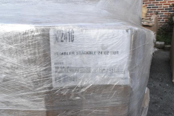 20 BRAND NEW! Boxes Including 2 Box 485WB9NEONW Choice 9" Neon Wide Pointed Straw, 433BR12BGC Choice 12 lb. Natural Kraft Paper Bag - 500/Case, 485WJ10BK Jumbo Straws, Tumbler Stackable 24 oz, 433CARRIER4 Choice Pulp Fiber 4 Cup Carrier, FCC20SS  Carafe. 20 Times Your Bid! - Image 4 of 13