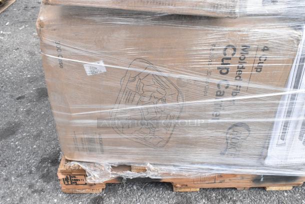 20 BRAND NEW! Boxes Including 2 Box 485WB9NEONW Choice 9" Neon Wide Pointed Straw, 433BR12BGC Choice 12 lb. Natural Kraft Paper Bag - 500/Case, 485WJ10BK Jumbo Straws, Tumbler Stackable 24 oz, 433CARRIER4 Choice Pulp Fiber 4 Cup Carrier, FCC20SS  Carafe. 20 Times Your Bid! - Image 6 of 13