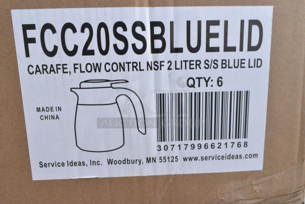 20 BRAND NEW! Boxes Including 2 Box 485WB9NEONW Choice 9" Neon Wide Pointed Straw, 433BR12BGC Choice 12 lb. Natural Kraft Paper Bag - 500/Case, 485WJ10BK Jumbo Straws, Tumbler Stackable 24 oz, 433CARRIER4 Choice Pulp Fiber 4 Cup Carrier, FCC20SS  Carafe. 20 Times Your Bid! - Image 8 of 13