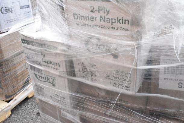 20 BRAND NEW! Boxes Including 2 Box 485WB9NEONW Choice 9" Neon Wide Pointed Straw, 433BR12BGC Choice 12 lb. Natural Kraft Paper Bag - 500/Case, 485WJ10BK Jumbo Straws, Tumbler Stackable 24 oz, 433CARRIER4 Choice Pulp Fiber 4 Cup Carrier, FCC20SS  Carafe. 20 Times Your Bid! - Image 10 of 13