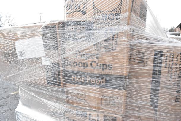 30 BRAND NEW! Boxes Including 129MCR24B Choice 24 oz. Black Round Microwavable Heavy Weight Container with Lid 7 1/4" - 150/Case, 128HD3COMBO Choice Heavy Duty 32 oz. Microwavable Translucent Plastic Deli Container and Lid Combo Pack - 240/Case, 500CC12 Choice Clear PET Customizable Plastic Cold Cup - 12 oz. - 1000/Case, 3 Box 394365S Noble Products Powder-Free Disposable Clear Vinyl Gloves for Foodservice - Small - 1000/Case, 760V32 Carnival King 32 oz. Popcorn Cup - 500/Case, 128HD8COMBO Choice Heavy Duty 8 oz. Microwavable Translucent Plastic Deli Container and Lid Combo Pack - 240/Case, 477BC214178KR Baker's Lane 2 1/4" x 1 7/8" Kraft Fluted Jumbo Baking Cup - 10000/Case, 347TCL5 Choice 5 oz. Clear Disposable Plastic Tumbler - 500/Case, 347TCL12 Choice 12 oz. Clear Disposable Plastic Tumbler - 500/Case. 30 Times Your Bid! - Image 18 of 18