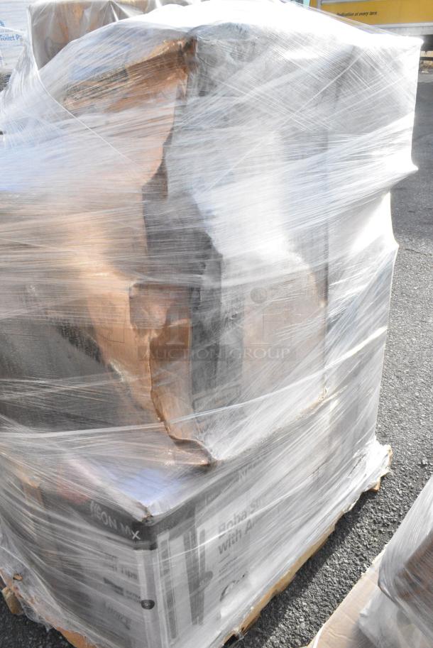 18 BRAND NEW! Boxes Including 50010W Choice 10 oz. White Poly Paper Hot Cup - 1000/Case, 8J8 Dart Foam Cup, 500TW7 Choice 7 oz. Translucent Thin Wall Plastic Cold Cup - 2500/Case, 50012W Choice Paper Hot Cup, 486WB9NEONW Choice 9" Neon Extra Wide Pointed Wrapped Boba Straw. 18 Times Your Bid! - Image 11 of 11