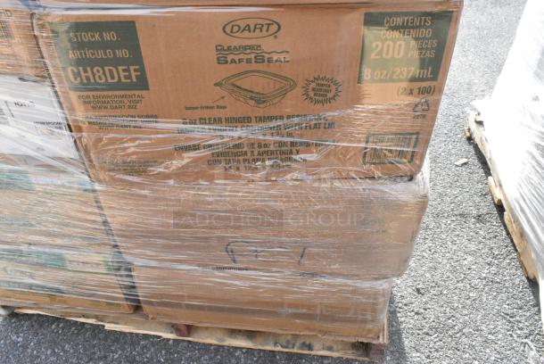 30 BRAND NEW! Boxes Including 3 Box CH12DEF Dart ClearPac SafeSeal 12 oz. Tamper-Resistant, Tamper-Evident Hinged Container with Flat Lid - 200/Case, 2 Box 128HD12COMBO Choice Heavy Duty 12 oz. Microwavable Translucent Plastic Deli Container and Lid Combo Pack - 240/Case, 5002TP3X448P Lavex Premium 3 1/2" x 4 1/2" Individually Wrapped 2-Ply Standard 500 Sheet Toilet Paper Roll - 48/Case, 130BKSPOONH Choice Black Heavy Weight Polystyrene Plastic Teaspoon - 1000/Case, 2 Box 130BKSPOONH Choice Black Heavy Weight Polystyrene Plastic Teaspoon - 1000/Case, 500CC16HD 16 oz. Plastic Cold Cup - 1000/Case. 30 Times Your Bid! - Image 11 of 18