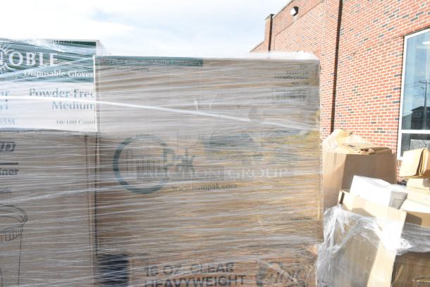 30 BRAND NEW! Boxes Including 3 Box CH12DEF Dart ClearPac SafeSeal 12 oz. Tamper-Resistant, Tamper-Evident Hinged Container with Flat Lid - 200/Case, 2 Box 128HD12COMBO Choice Heavy Duty 12 oz. Microwavable Translucent Plastic Deli Container and Lid Combo Pack - 240/Case, 5002TP3X448P Lavex Premium 3 1/2" x 4 1/2" Individually Wrapped 2-Ply Standard 500 Sheet Toilet Paper Roll - 48/Case, 130BKSPOONH Choice Black Heavy Weight Polystyrene Plastic Teaspoon - 1000/Case, 2 Box 130BKSPOONH Choice Black Heavy Weight Polystyrene Plastic Teaspoon - 1000/Case, 500CC16HD 16 oz. Plastic Cold Cup - 1000/Case. 30 Times Your Bid! - Image 17 of 18