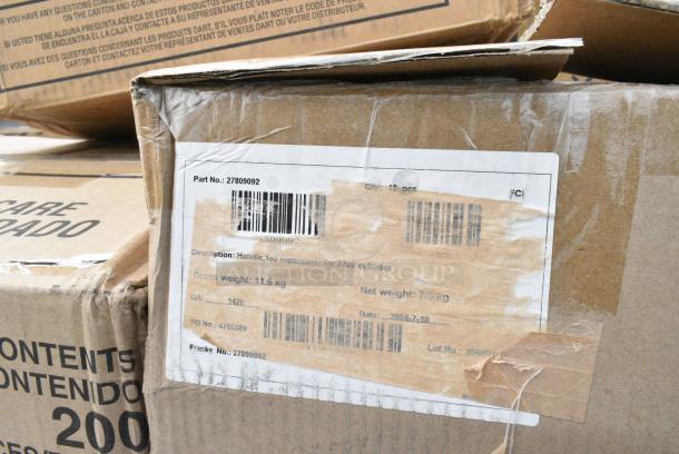 15 BRAND NEW! Boxes Including Y16T 16OZ DART GALAXY PLASTIC CUPS, CTR24BF Dart Tamper Evident Bowl With Lid, Dart 85HT3R 8" x 8" x 3" White Foam Three-Compartment Square Take Out Container with Perforated Hinged Lid - 200/Case, 2 Box PP Plate Covers. 15 Times Your Bid! - Image 12 of 12