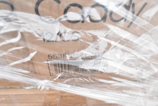 8 BRAND NEW! Boxes Including 176DB18266 Baker's Lane 18" x 26" x 6" White Heavy-Duty Polypropylene Dough Proofing Box, 553FLCADDY4 Acopa Four Glass Black Metal Flight Carrier - 12/Case, 3 Box Libman Lobby Broom and Dust Pan. 8 Times Your Bid! - Image 3 of 10