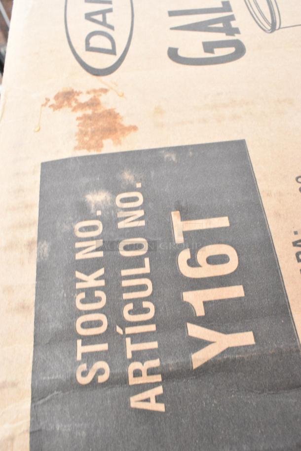 15 BRAND NEW! Boxes Including Y16T Dart Galaxy Tall Plastic Cold Cup, 330B190053W Elite Global Solutions B190053-W Monet 5 1/4" White Raised Rim Melamine Plate - 6/Case, 61252L Choice 7" Round Foil-Laminated Board Lid - 500/Case, 2 Box 500CC12 Choice Clear PET Customizable Plastic Cold Cup - 12 oz. - 1000/Case. 15 Times Your Bid! - Image 3 of 13