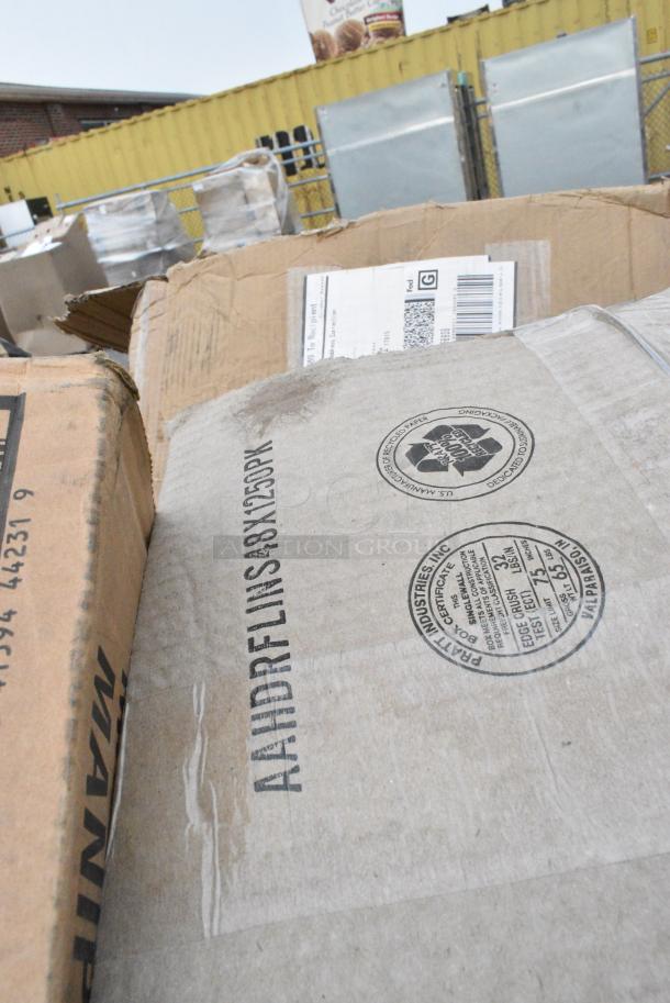 15 BRAND NEW! Boxes Including Y16T Dart Galaxy Tall Plastic Cold Cup, 330B190053W Elite Global Solutions B190053-W Monet 5 1/4" White Raised Rim Melamine Plate - 6/Case, 61252L Choice 7" Round Foil-Laminated Board Lid - 500/Case, 2 Box 500CC12 Choice Clear PET Customizable Plastic Cold Cup - 12 oz. - 1000/Case. 15 Times Your Bid! - Image 4 of 13