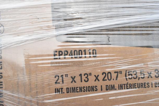 25 BRAND NEW! Boxes Including 2 Box Vollrath 465312 96 oz. Stainless Steel Water Pitcher, 303TBS14 Acopa 13 1/4" x 10 1/8" Brown Speckle Narrow Rim Oval Stoneware Platter - 12/Case, 347RPBD10WHG 10" BANDED PLASTIC PLATES 120/CS, 375ML287WH GET ML-287-W 15" x 7 1/2" White Siciliano Tray, 2 Box 164TCOLROD37 Lancaster Column and Rod. 25 Times Your Bid! - Image 2 of 12