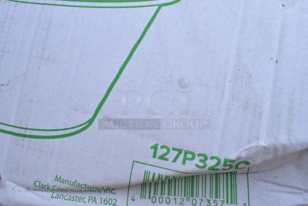 20 BRAND NEW! Boxes Including 347BP9BK Choice 9" Black Plastic Plate - 500/Case, 5002DNAP Choice White 2-Ply Dinner Napkin 17" x 15" - 3000/Case, 130BKFORKX Choice Black Extra Heavy Weight Polystyrene Plastic Fork - 1000/Case, 127P325C Choice 3.25 oz. Clear Plastic Souffle Cup / Portion Cup - 2500/Case, 500TW5 Choice 5 oz. Translucent Thin Wall Plastic Cold Cup - 2500/Case. 20 Times Your Bid! - Image 10 of 11