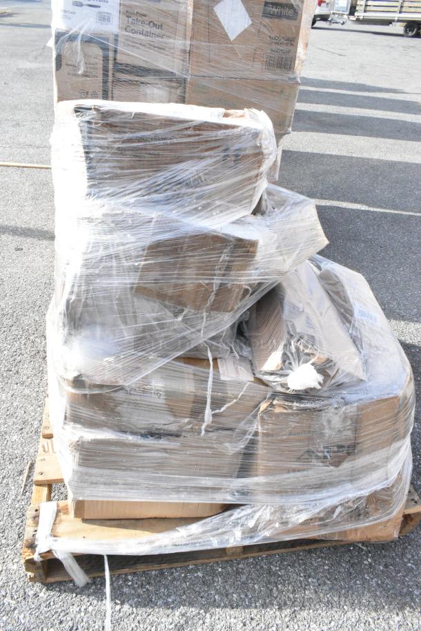 15 BRAND NEW! Boxes Including 999PTOKFT1 Choice Kraft Microwavable Folded Paper #1 Take-Out Container 4 3/8" x 3 1/2" x 2 1/2" - 50/Pack, 190HCM60FB Aluminum Flat Beater for 60 Qt. Mixer Bowls, UPR6GE American Metalcraft Unity 6" Melamine Graphite Plate. 15 Times Your Bid! - Image 3 of 11