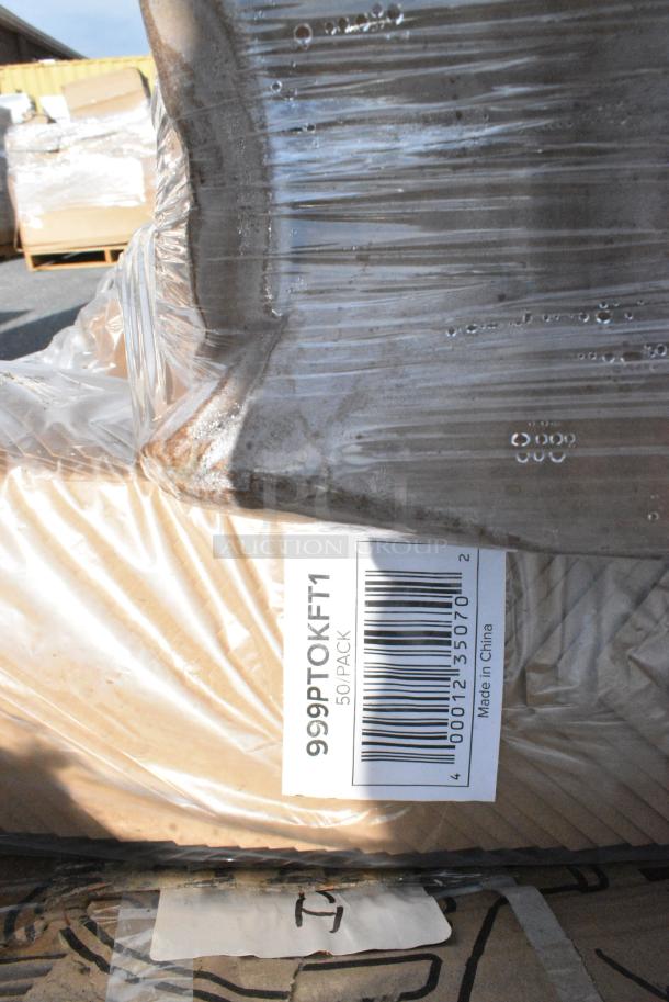 15 BRAND NEW! Boxes Including 999PTOKFT1 Choice Kraft Microwavable Folded Paper #1 Take-Out Container 4 3/8" x 3 1/2" x 2 1/2" - 50/Pack, 190HCM60FB Aluminum Flat Beater for 60 Qt. Mixer Bowls, UPR6GE American Metalcraft Unity 6" Melamine Graphite Plate. 15 Times Your Bid! - Image 5 of 11