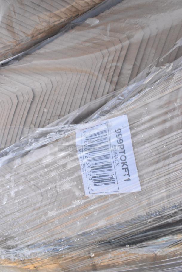 15 BRAND NEW! Boxes Including 999PTOKFT1 Choice Kraft Microwavable Folded Paper #1 Take-Out Container 4 3/8" x 3 1/2" x 2 1/2" - 50/Pack, 190HCM60FB Aluminum Flat Beater for 60 Qt. Mixer Bowls, UPR6GE American Metalcraft Unity 6" Melamine Graphite Plate. 15 Times Your Bid! - Image 9 of 11