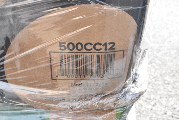30 BRAND NEW! Boxes Including 130BKFORKH Choice Black Heavy Weight Polystyrene Plastic Fork - 1000/Case, 760V32KR Carnival King Kraft 32 oz. Popcorn Cup - 500/Case, 395RP09 EcoChoice No PFAS Added Bamboo / Bagasse Blend 9" Plate - 500/Case, 395TO881PF EcoChoice 8" x 8" x 3" No PFAS Added Natural Bagasse Blend Take-Out Container - 200/Case, 2 Box 433NHT101 TSHIRT BAGS, 128HD8COMBO Choice Heavy Duty 8 oz. Microwavable Translucent Plastic Deli Container and Lid Combo Pack - 240/Case, 500CC12 Choice Clear PET Customizable Plastic Cold Cup - 12 oz. - 1000/Case. 30 Times Your Bid! - Image 16 of 16