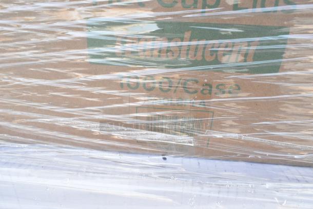 30 BRAND NEW! Boxes Including 127PL400 Choice PET Plastic Lid for 3.25 to 5.5 oz. Souffle Cup / Portion Cup - 2500/Case, 433SLINERBL Baker's Lane 16" x 24" Full Size Silicone Coated Parchment Paper Bun / Sheet Pan Liner Sheet - 1000/Case, 130TONG9HDBK Visions 9" Individually Wrapped Extra Heavy-Duty Black Disposable Polypropylene Tongs - 24/Case, 129MCR32B Choice 32 oz. Black Round Microwavable Heavy Weight Container with Lid 7 1/4" - 150/Case, 4 Box 105GC70002 Choice 2 Part Green and White Carbonless Guest Check Book - 50/Case, 5002TPJ Lavex 2-Ply 1000' Universal Jumbo Toilet Paper Roll with 8 1/2" Diameter - 12/Case, 129MCR32B Choice 32 oz. Black Round Microwavable Heavy Weight Container with Lid 7 1/4" - 150/Case, 394345L Noble NexGen Powder-Free Disposable Black Hybrid 3 Mil Thick Gloves - Large - 1000/Case, 347RP10WHSLV Visions 10" White Plastic Plate with Silver Lattice Design - 120/Case. 30 Times Your Bid! - Image 14 of 20