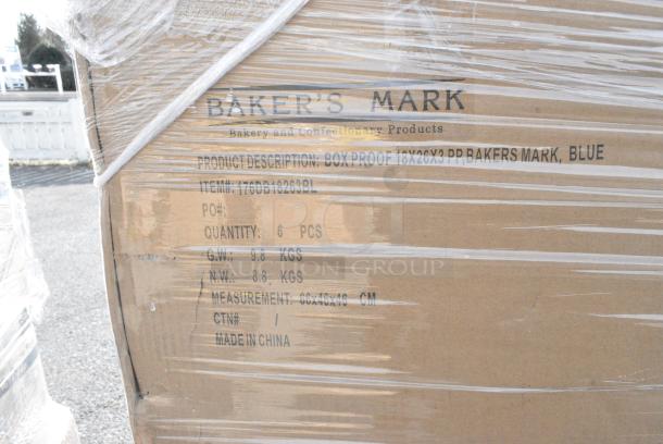 20 BRAND NEW! Boxes Including 8 Box 55410X10ROLL Backyard Pro Courtyard Series Black 10' x 10' Canopy Roller Bag, BM176DBBL18263 BOX PROOF 18X26X3 PP,BAKERS MARK,BLUE, 176DB18263BL Baker's Lane 18" x 26" x 3" Blue Heavy-Duty Polypropylene Dough Proofing Box, 600SCSS2424 Regency 18 Gauge Stainless Steel Sink Cover for 24" x 24" Bowls. 20 Times Your Bid! - Image 12 of 13