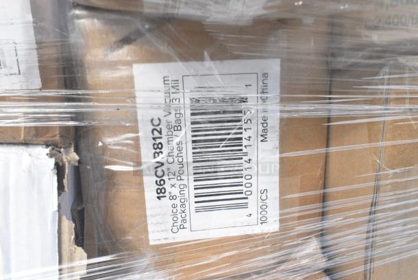 30 BRAND NEW! Boxes Including 485UPJ10WH EcoChoice 10" White Jumbo Unwrapped Paper Straw - 4800/Case, 105SP46 Choice 4" x 6" 1 Part White Scratch Pad - 100/Case, 50224338CL Lavex 15 Gallon 8 Micron 24" x 33" High Density Janitorial Can Liner / Trash Bag - 1000/Case, 186CVB812C Choice 8" x 12" Chamber Vacuum Packaging Pouches / Bags 3 Mil - 1000/Case, 500CC9 Choice 9 oz. Clear PET Customizable Plastic Squat Cold Cup - 1000/Case, 485UPJ10WH EcoChoice 10" White Jumbo Unwrapped Paper Straw - 4800/Case, 128HD12COMBO Choice Heavy Duty 12 oz. Microwavable Translucent Plastic Deli Container and Lid Combo Pack - 240/Case, 129MCS28B Choice 28 oz. Black Rectangular Microwavable Heavy Weight Container with Lid 8 3/4" x 6 1/4" x 1 3/4" - 150/Case. 30 Times Your Bid! - Image 10 of 18