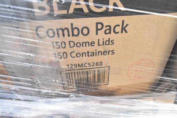 30 BRAND NEW! Boxes Including 485UPJ10WH EcoChoice 10" White Jumbo Unwrapped Paper Straw - 4800/Case, 105SP46 Choice 4" x 6" 1 Part White Scratch Pad - 100/Case, 50224338CL Lavex 15 Gallon 8 Micron 24" x 33" High Density Janitorial Can Liner / Trash Bag - 1000/Case, 186CVB812C Choice 8" x 12" Chamber Vacuum Packaging Pouches / Bags 3 Mil - 1000/Case, 500CC9 Choice 9 oz. Clear PET Customizable Plastic Squat Cold Cup - 1000/Case, 485UPJ10WH EcoChoice 10" White Jumbo Unwrapped Paper Straw - 4800/Case, 128HD12COMBO Choice Heavy Duty 12 oz. Microwavable Translucent Plastic Deli Container and Lid Combo Pack - 240/Case, 129MCS28B Choice 28 oz. Black Rectangular Microwavable Heavy Weight Container with Lid 8 3/4" x 6 1/4" x 1 3/4" - 150/Case. 30 Times Your Bid! - Image 15 of 18