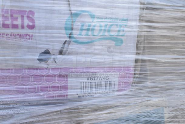 28 BRAND NEW! Boxes Including 760PIC08 Choice 8 oz. Clear Plastic Dessert Cup - 1000/Case, 5002DNAP Choice 15" x 17" Black Customizable 2-Ply Paper Dinner Napkin - 1000/Case, 2 Box 79516ESKFT Emperor's Select 16 oz. Kraft Microwavable Paper Take-Out Container - 450/Case, 5001N6001 Choice 10" x 12" White 1/4 Fold Luncheon Napkin - 6000/Case, 612W45 Choice 10 3/4" x 14" Insulated Foil Sandwich Wrap Sheets - 2000/Case, 394385L Noble Products White Powder-Free Disposable Latex Gloves for Foodservice - Large - 1000/Case, 79516ESKFT Emperor's Select 16 oz. Kraft Microwavable Paper Take-Out Container - 450/Case, 347TCL16 Choice 16 oz. Clear Disposable Plastic Tumbler - 500/Case. 28 Times Your Bid! - Image 13 of 23