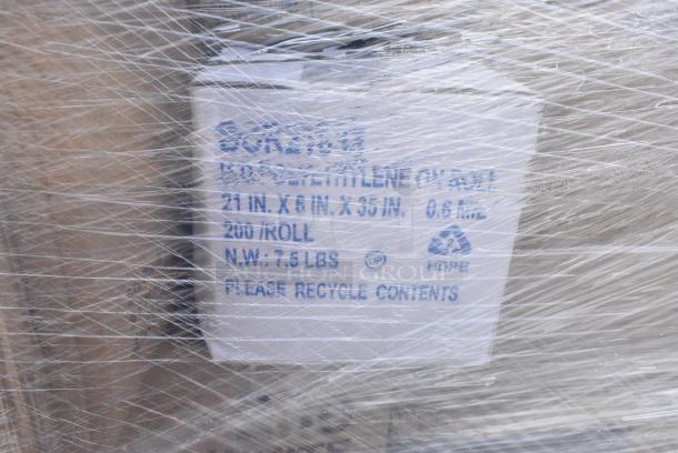 28 BRAND NEW! Boxes Including 760PIC08 Choice 8 oz. Clear Plastic Dessert Cup - 1000/Case, 5002DNAP Choice 15" x 17" Black Customizable 2-Ply Paper Dinner Napkin - 1000/Case, 2 Box 79516ESKFT Emperor's Select 16 oz. Kraft Microwavable Paper Take-Out Container - 450/Case, 5001N6001 Choice 10" x 12" White 1/4 Fold Luncheon Napkin - 6000/Case, 612W45 Choice 10 3/4" x 14" Insulated Foil Sandwich Wrap Sheets - 2000/Case, 394385L Noble Products White Powder-Free Disposable Latex Gloves for Foodservice - Large - 1000/Case, 79516ESKFT Emperor's Select 16 oz. Kraft Microwavable Paper Take-Out Container - 450/Case, 347TCL16 Choice 16 oz. Clear Disposable Plastic Tumbler - 500/Case. 28 Times Your Bid! - Image 16 of 23