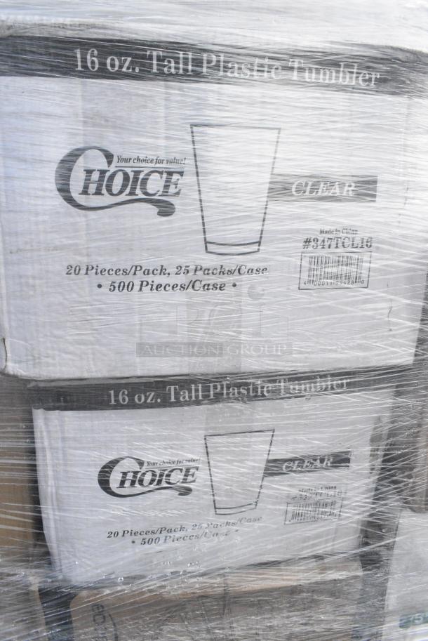 28 BRAND NEW! Boxes Including 760PIC08 Choice 8 oz. Clear Plastic Dessert Cup - 1000/Case, 5002DNAP Choice 15" x 17" Black Customizable 2-Ply Paper Dinner Napkin - 1000/Case, 2 Box 79516ESKFT Emperor's Select 16 oz. Kraft Microwavable Paper Take-Out Container - 450/Case, 5001N6001 Choice 10" x 12" White 1/4 Fold Luncheon Napkin - 6000/Case, 612W45 Choice 10 3/4" x 14" Insulated Foil Sandwich Wrap Sheets - 2000/Case, 394385L Noble Products White Powder-Free Disposable Latex Gloves for Foodservice - Large - 1000/Case, 79516ESKFT Emperor's Select 16 oz. Kraft Microwavable Paper Take-Out Container - 450/Case, 347TCL16 Choice 16 oz. Clear Disposable Plastic Tumbler - 500/Case. 28 Times Your Bid! - Image 22 of 23