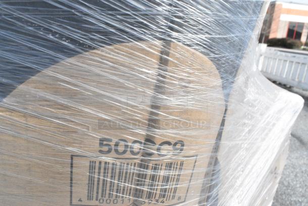 28 BRAND NEW! Boxes Including 3 Box 500CC9 Choice 9 oz. Clear PET Customizable Plastic Squat Cold Cup - 1000/Case, 500COLLARBR EcoChoice Kraft Coffee Cup Sleeve / Jacket / Clutch - 10-24 oz. - 1200/Case, 129MCR32B Choice 32 oz. Black Round Microwavable Heavy Weight Container with Lid 7 1/4" - 150/Case, 128HD8COMBO Choice Heavy Duty 8 oz. Microwavable Translucent Plastic Deli Container and Lid Combo Pack - 240/Case, 795PTOKFT1 Choice Kraft Microwavable Folded Paper #1 Take-Out Container 4 3/8" x 3 1/2" x 2 1/2" - 450/Case, 795PTOKFT3 Choice Kraft Microwavable Folded Paper #3 Take-Out Container 7 3/4" x 5 1/2" x 2 1/2" - 200/Case. 28 Times Your Bid! - Image 9 of 15