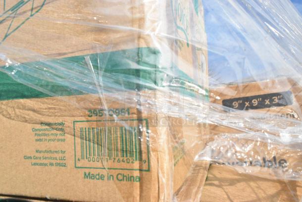 25 BRAND NEW! Boxes Including 500TO993 Choice 9" x 9" x 3" Microwavable 1-Compartment Black / Clear Plastic Hinged Container - 100/Case, 128HD8COMBO Choice Heavy Duty 8 oz. Microwavable Translucent Plastic Deli Container and Lid Combo Pack - 240/Case, 50010DWALLC Choice 10 oz. Coffee Break Print Smooth Double Wall Paper Hot Cup - 500/Case, 347BB12WH Choice 12 oz. White Plastic Bowl - 1000/Case, 500TO993 Choice 9" x 9" x 3" Microwavable 1-Compartment Black / Clear Plastic Hinged Container - 100/Case, 245CB10PLN Choice 10" x 10" x 2" Kraft Customizable Corrugated Plain Pizza Box - 50/Case, 395TO961 EcoChoice 9" x 6" x 3" Compostable No PFAS Added Bamboo / Bagasse 1 Compartment Take-Out Container - 200/Case, 2 Box 347RSG150 Choice Clear Plastic Shot Glass 1.5 oz. - 1000/Case, 2 Box 50010DWALLC Choice 10 oz. Coffee Break Print Smooth Double Wall Paper Hot Cup - 500/Case, 127PL100 Choice PET Plastic Lid for 0.5 to 1.25 oz. Souffle Cup / Portion Cup - 2500/Case, 50012RIPKRPE Choice 12 oz. Double Wall Ripple Kraft Paper Hot Cup - 500/Case. 25 Times Your Bid! - Image 12 of 19