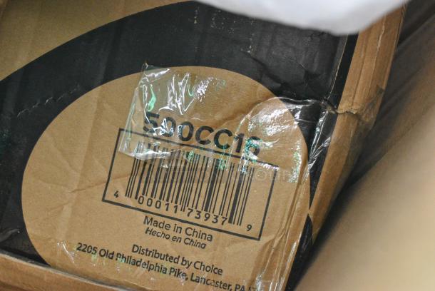 18 BRAND NEW! Boxes Including Green Poly Bins, 500CC12 Choice Clear PET Customizable Plastic Cold Cup - 12 oz. - 1000/Case, 500CC16 Choice Clear PET Customizable Plastic Cold Cup - 16 oz. - 1000/Case, 500CC20 Choice Clear PET Customizable Plastic Cold Cup - 20 oz. - 600/Case. 18 Times Your Bid! - Image 14 of 16