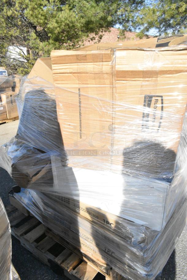 13 BRAND NEW! Boxes Including 594PSTK416 Paper Lollipop / Cake Pop Stick 4" x 5/32" - 12000/Case, 3 Box 427COSM3030B Lancaster Table & Seating Harbor Black 30" Square Outdoor Standard Height Table with Ornate Legs, 257HC2430 Lavex Pro 24" x 30" NSF Chrome Heavy-Duty Wire Shelf, 553BWTMRT08 Acopa Endure 8 oz. Tritan™ Plastic Stemless Martini Glass - 12/Pack, 600PUD1611 Regency 16" x 12" Beer Case / Multi-Purpose Solid-Surface Dolly. 13 Times Your Bid! - Image 3 of 13