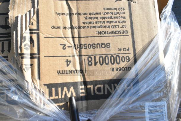 13 BRAND NEW! Boxes Including 594PSTK416 Paper Lollipop / Cake Pop Stick 4" x 5/32" - 12000/Case, 3 Box 427COSM3030B Lancaster Table & Seating Harbor Black 30" Square Outdoor Standard Height Table with Ornate Legs, 257HC2430 Lavex Pro 24" x 30" NSF Chrome Heavy-Duty Wire Shelf, 553BWTMRT08 Acopa Endure 8 oz. Tritan™ Plastic Stemless Martini Glass - 12/Pack, 600PUD1611 Regency 16" x 12" Beer Case / Multi-Purpose Solid-Surface Dolly. 13 Times Your Bid! - Image 7 of 13