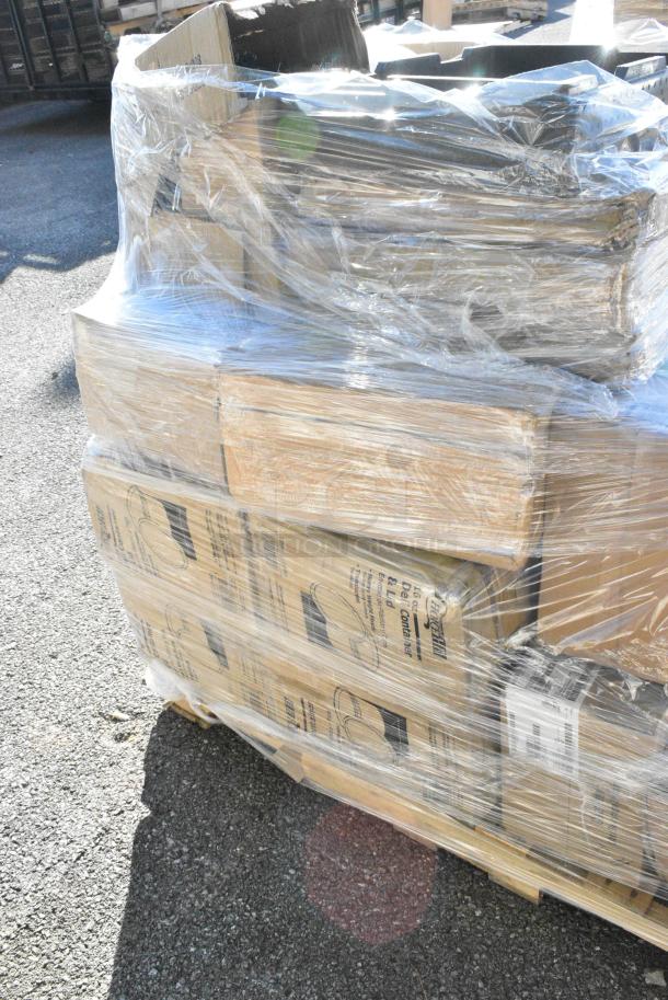 20 BRAND NEW! Boxes Including 4 Box 128HD16COMBO Choice Heavy Duty 16 oz. Microwavable Translucent Plastic Deli Container and Lid Combo Pack - 240/Case, 844LB310REDBEV Lavex 3' x 10' Heavy-Duty Red Rubber Grease-Resistant Anti-Fatigue Floor Mat with Beveled Edge - 1/2" Thick. 20 Times Your Bid! - Image 4 of 11