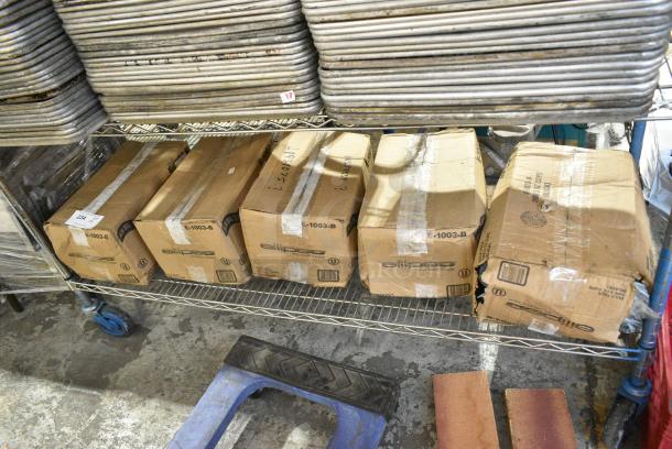 5 Boxes of Newspring E1003B ELLIPSO 3 oz. Black Oval Plastic Souffle / Portion Cup . 5 Times Your Bid! - Image 2 of 5