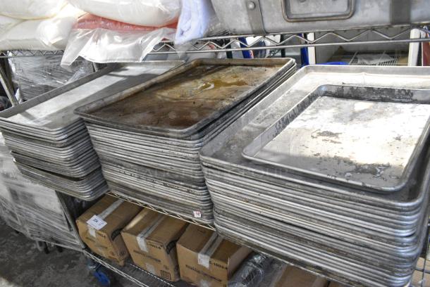 82 Various Metal Pans. 82 Times Your Bid! - Image 1 of 6