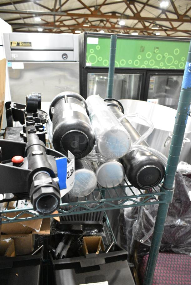 ALL ONE MONEY! Lot of BRAND NEW SCRATCH AND DENT!  Water Filtration System Including 3 EV9612-56 Cartridges, 2 Pentair Cartridge Holder, Pentair Water Filtration Base. - Image 2 of 16