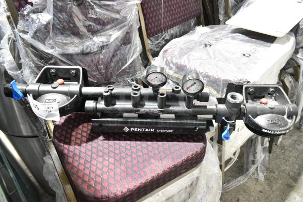 ALL ONE MONEY! Lot of BRAND NEW SCRATCH AND DENT!  Water Filtration System Including 3 EV9612-56 Cartridges, 2 Pentair Cartridge Holder, Pentair Water Filtration Base. - Image 11 of 16