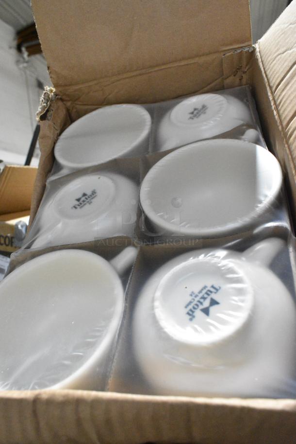 3 BRAND NEW SCRATCH AND DENT! Items Including 5RHKT-01 Fry Pan Set, Tuxton BEF-1402 White Ceramic Mugs, 303BWCOP13 11.75"x8" Coupe Plates. 3 Times Your Bid! - Image 4 of 9